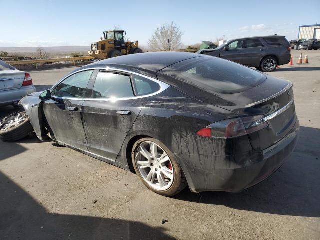 5YJSA1E45LF382717 - 2020 TESLA MODEL S BLACK photo 2