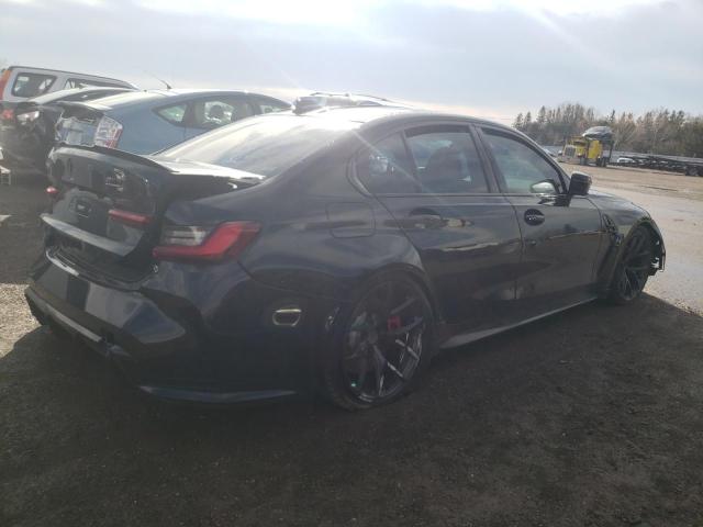 WBS43AY09NFL97076 - 2022 BMW M3 COMPETITION BLACK photo 3