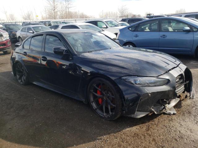 WBS43AY09NFL97076 - 2022 BMW M3 COMPETITION BLACK photo 4