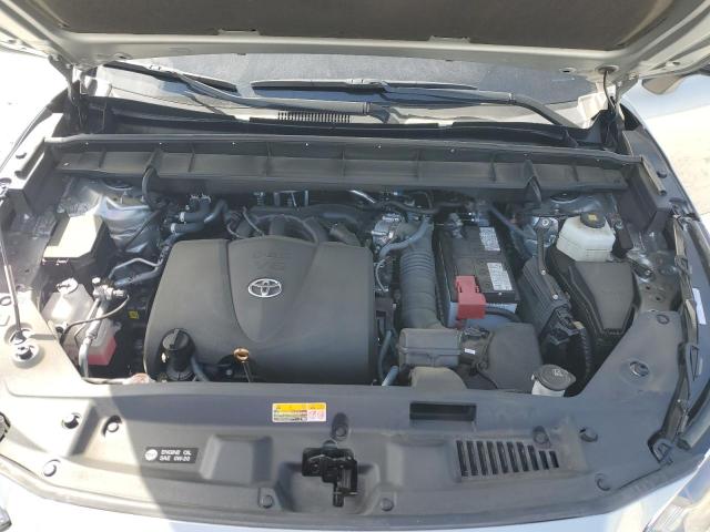 5TDGZRAH5NS141177 - 2022 TOYOTA HIGHLANDER XLE 银色 照片 12