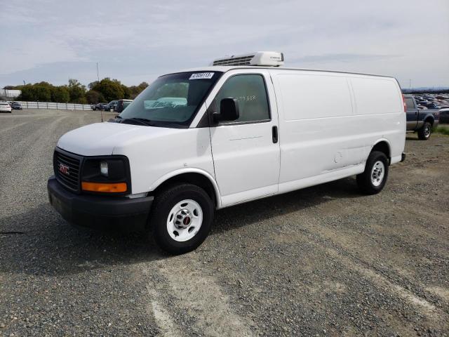 1GTZ7UCF0F1167617 - 2015 GMC SAVANA G3500 WHITE photo 1