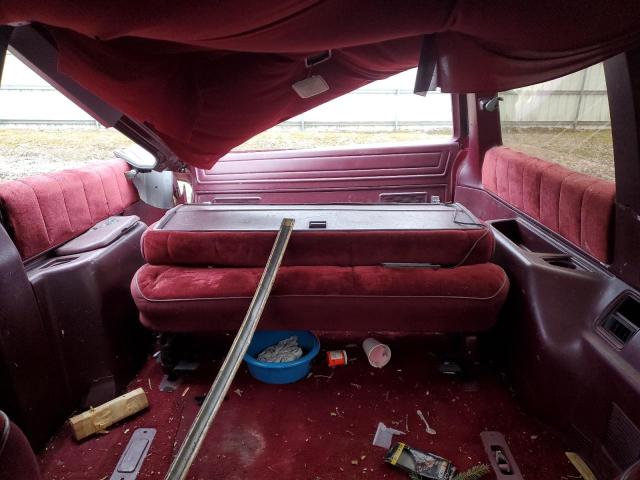 1B4GK54R1LX221730 - 1990 DODGE GRAND CARA LE BURGUNDY photo 10