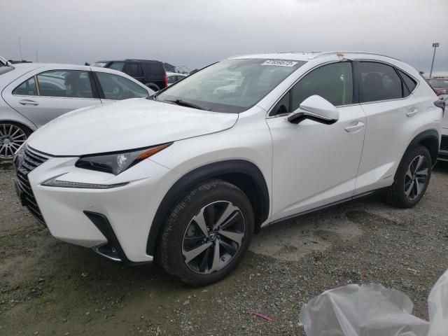 JTJBJRBZ4K2115470 - 2019 LEXUS NX 300H WHITE photo 1