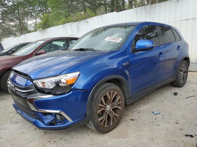 JA4AP3AU6JZ011272 - 2018 MITSUBISHI OUTLANDER ES BLUE photo 1