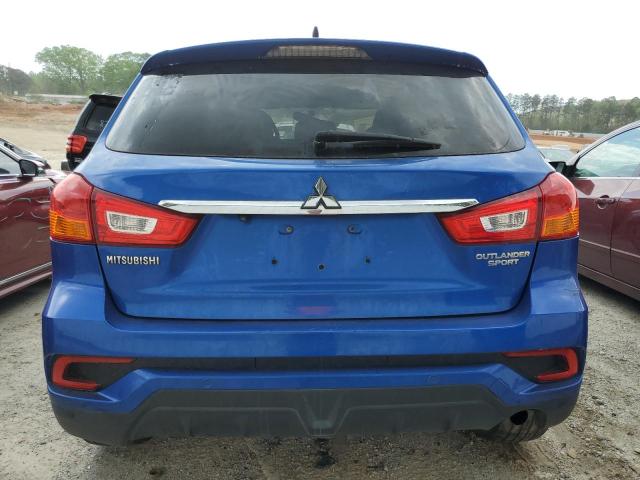 JA4AP3AU6JZ011272 - 2018 MITSUBISHI OUTLANDER ES BLUE photo 6