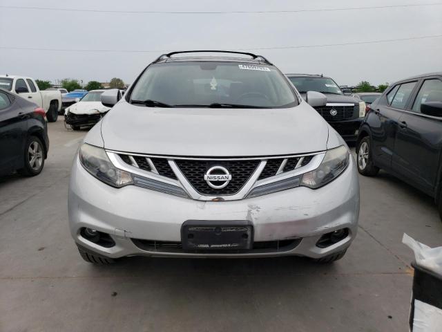 JN8AZ1MW7CW232700 - 2012 NISSAN MURANO S SILVER photo 5