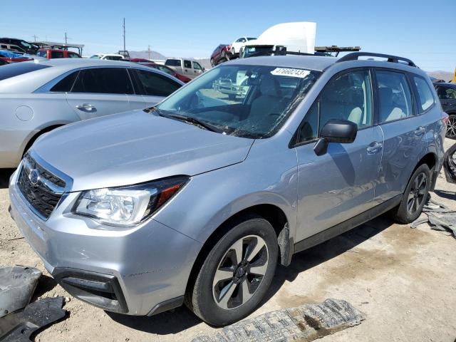 JF2SJABC3JH600163 - 2018 SUBARU FORESTER 2.5I SILVER photo 1