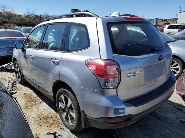 JF2SJABC3JH600163 - 2018 SUBARU FORESTER 2.5I SILVER photo 2