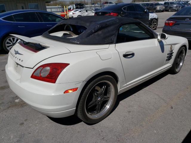 1C3AN65L55X040170 - 2005 CHRYSLER CROSSFIRE LIMITED WHITE photo 3