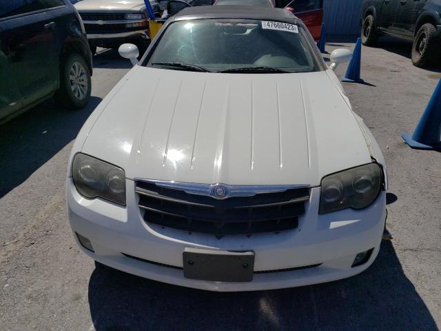 1C3AN65L55X040170 - 2005 CHRYSLER CROSSFIRE LIMITED WHITE photo 5