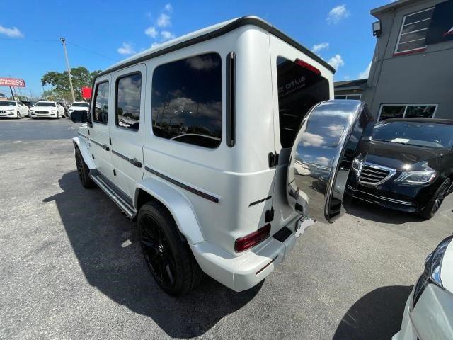 WDCYC7HJ6KX313624 - 2019 MERCEDES-BENZ G 63 AMG WHITE photo 3