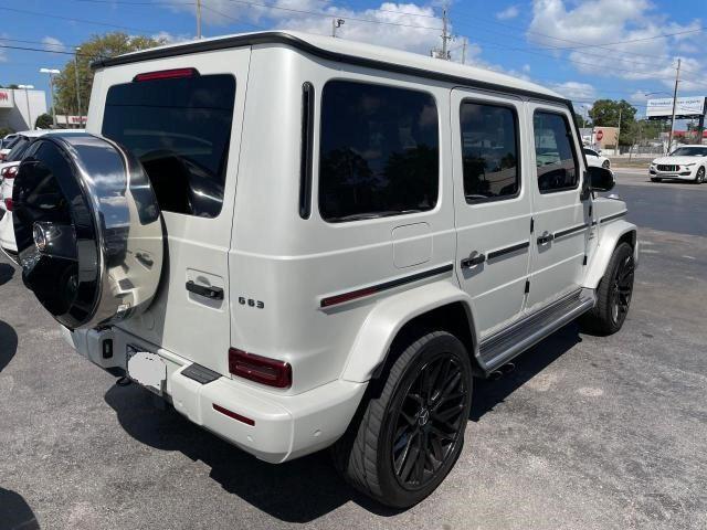 WDCYC7HJ6KX313624 - 2019 MERCEDES-BENZ G 63 AMG WHITE photo 4