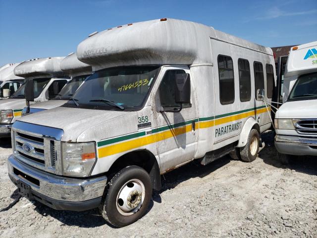 1FDEE3FL5BDA86908 - 2011 FORD ECONOLINE E350 SUPER DUTY CUTAWAY VAN WHITE photo 1