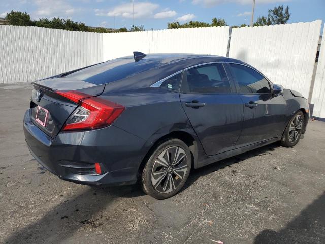 2HGFC1F79JH643084 - 2018 HONDA CIVIC EXL ნაცრისფერი ფოტო 3
