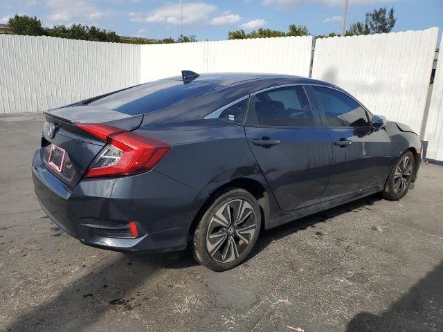 2HGFC1F79JH643084 - 2018 HONDA CIVIC EXL GRAY photo 3