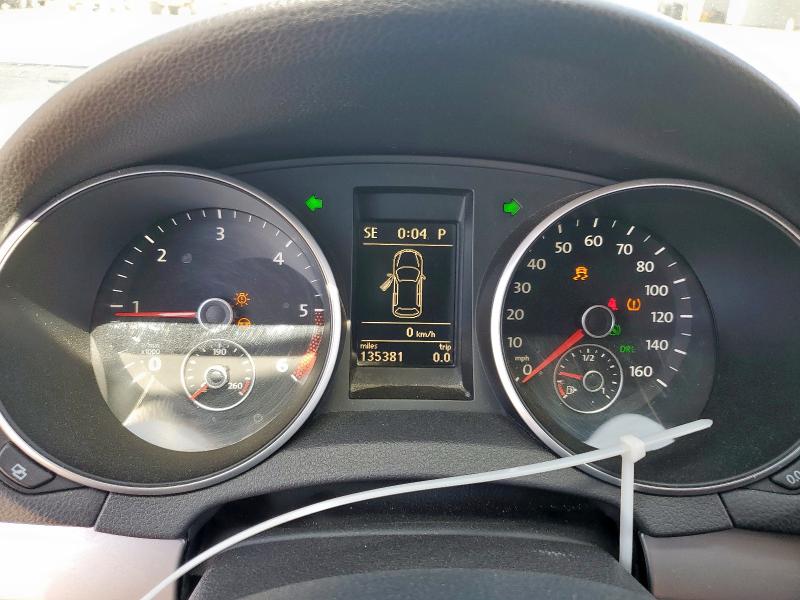 WVWDM7AJ6CW083442 - 2012 VOLKSWAGEN GOLF 黑色 照片 9