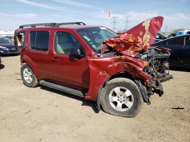 5N1AR18W05C733935 - 2005 NISSAN PATHFINDER LE 红色 照片 4