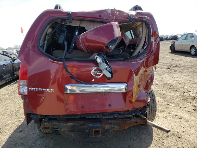 5N1AR18W05C733935 - 2005 NISSAN PATHFINDER LE 红色 照片 6
