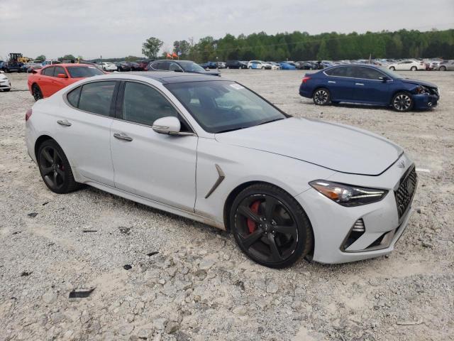 KMTG34LE7KU027343 - 2019 GENESIS G70 PRESTIGE GRAY photo 4