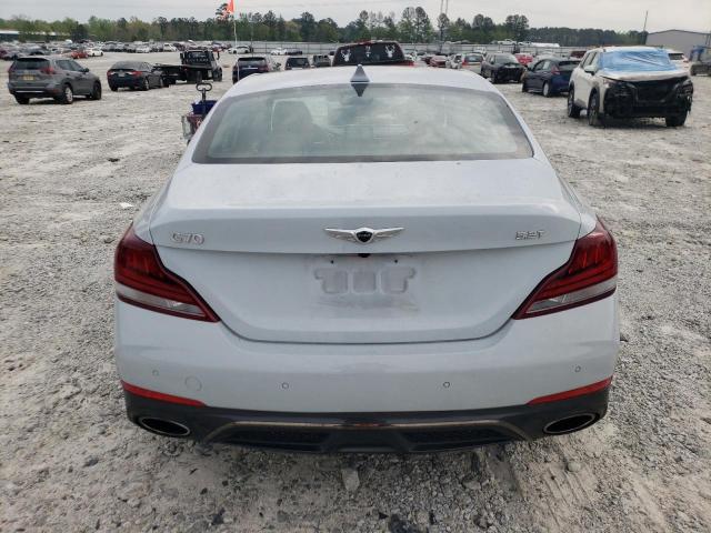 KMTG34LE7KU027343 - 2019 GENESIS G70 PRESTIGE GRAY photo 6