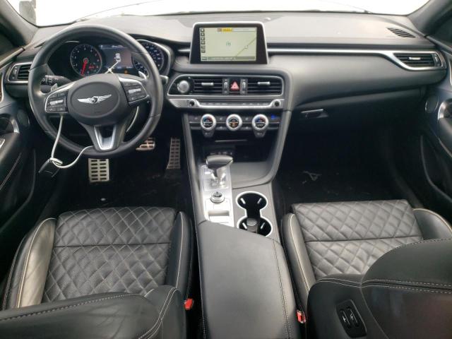 KMTG34LE7KU027343 - 2019 GENESIS G70 PRESTIGE GRAY photo 8