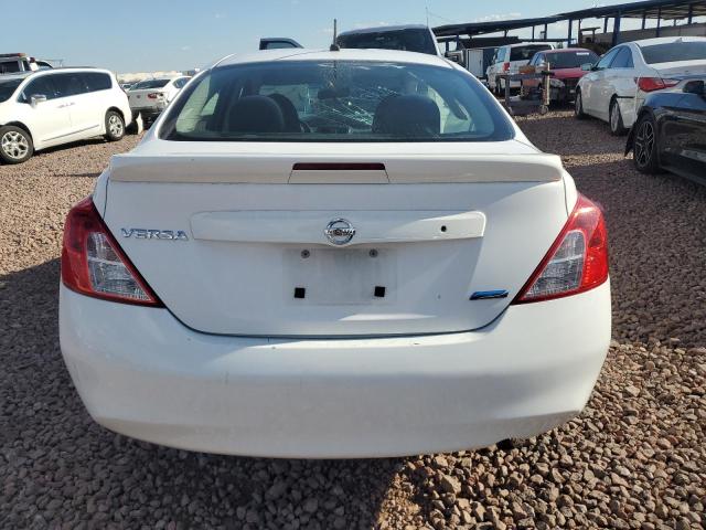 3N1CN7AP4EL820548 - 2014 NISSAN VERSA S WHITE photo 6