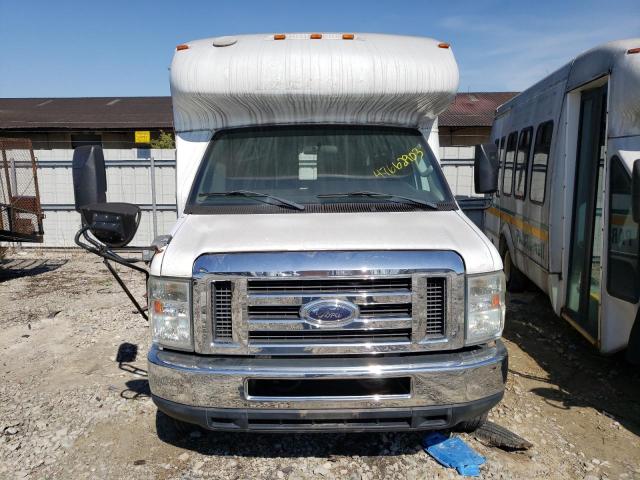 1FDEE3FS2ADA79193 - 2010 FORD ECONOLINE E350 SUPER DUTY CUTAWAY VAN WHITE photo 5