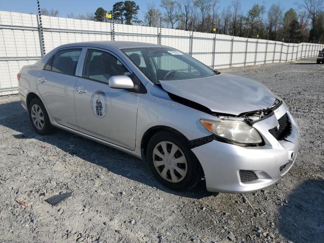 JTDBL40E199090304 - 2009 TOYOTA COROLLA BASE SILVER photo 4