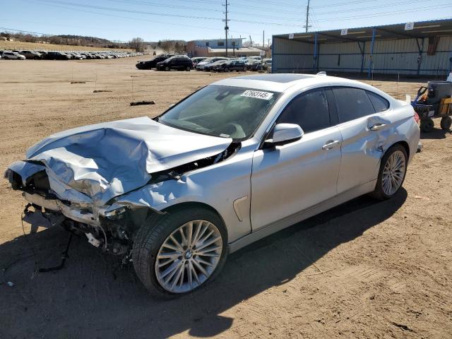 WBA4B3C53FGV48544 - 2015 BMW 435 XI GRAN COUPE SILVER photo 1