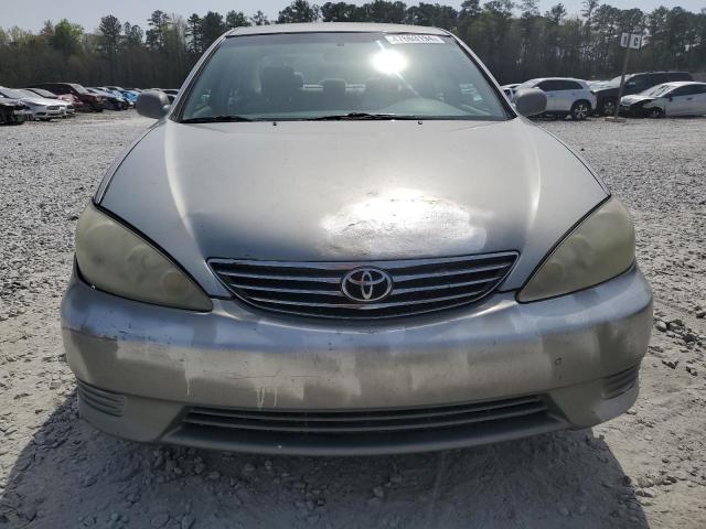 4T1BE32K35U594962 - 2005 TOYOTA CAMRY LE SILVER photo 5