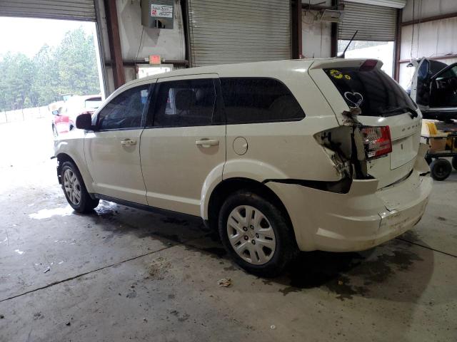 3C4PDCAB4FT552293 - 2015 DODGE JOURNEY SE WHITE photo 2