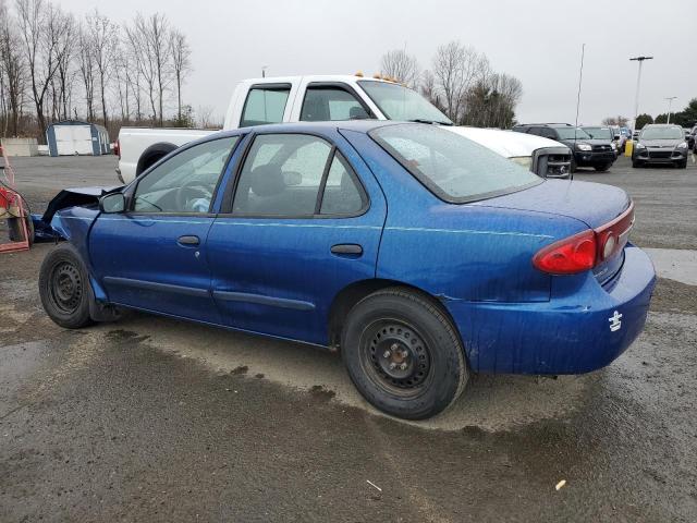 1G1JC52F537120942 - 2003 CHEVROLET CAVALIER BLUE photo 2