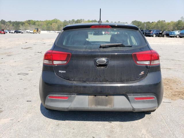 3KPA25AB0KE218736 - 2019 KIA RIO S BLACK photo 6