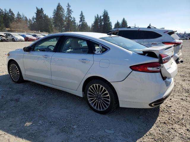 3FA6P0D95JR268824 - 2018 FORD FUSION TITANIUM/PLATINUM WHITE photo 2