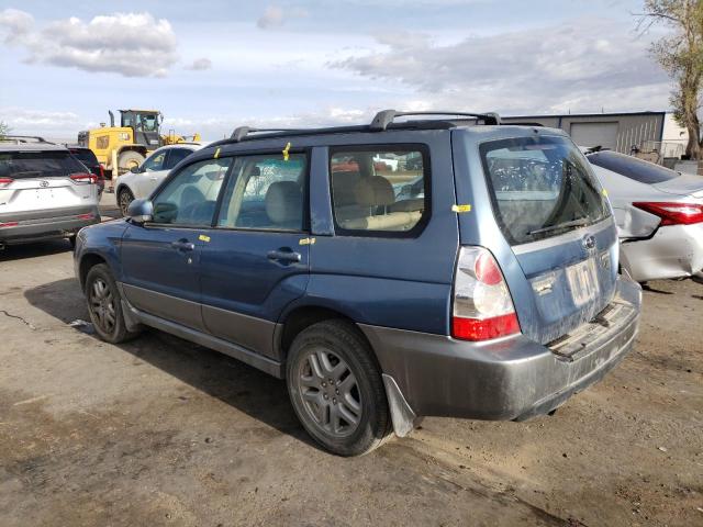 JF1SG67657H722180 - 2007 SUBARU FORESTER 2.5X LL BEAN BLUE photo 2
