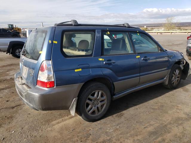 JF1SG67657H722180 - 2007 SUBARU FORESTER 2.5X LL BEAN BLUE photo 3