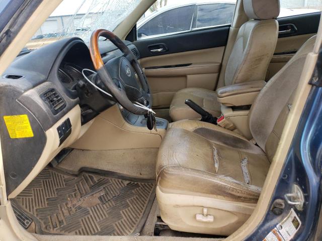 JF1SG67657H722180 - 2007 SUBARU FORESTER 2.5X LL BEAN BLUE photo 7