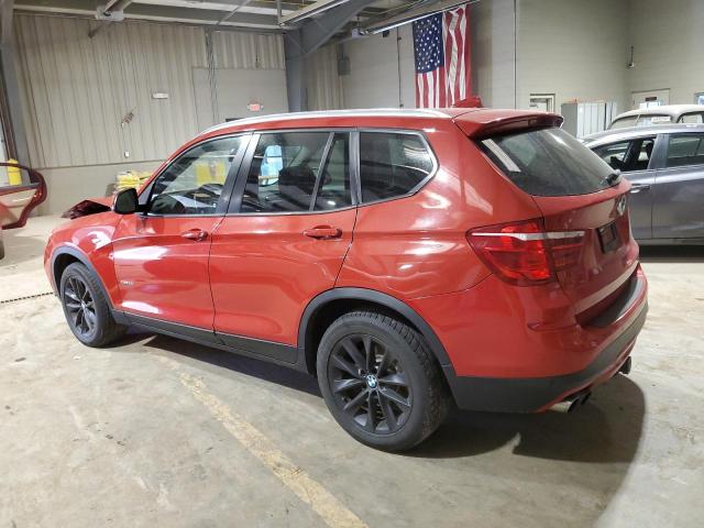 5UXWX9C59G0D86933 - 2016 BMW X3 XDRIVE28I RED photo 2