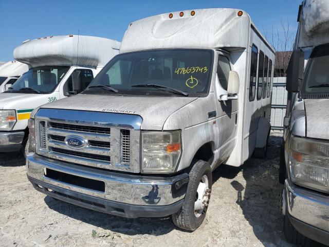 1FDWE3FL2CDA13436 - 2012 FORD ECONOLINE E350 SUPER DUTY CUTAWAY VAN WHITE photo 1