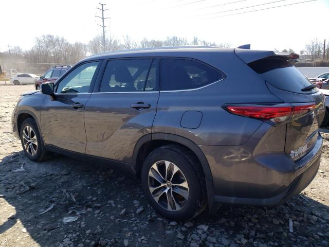 5TDGZRBH4MS528011 - 2021 TOYOTA HIGHLANDER XLE 灰色 照片 2