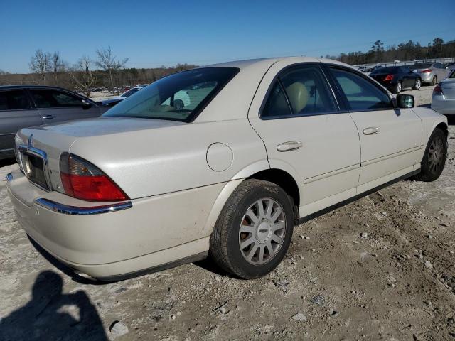 1LNHM86S15Y621024 - 2005 LINCOLN LS BEIGE photo 3