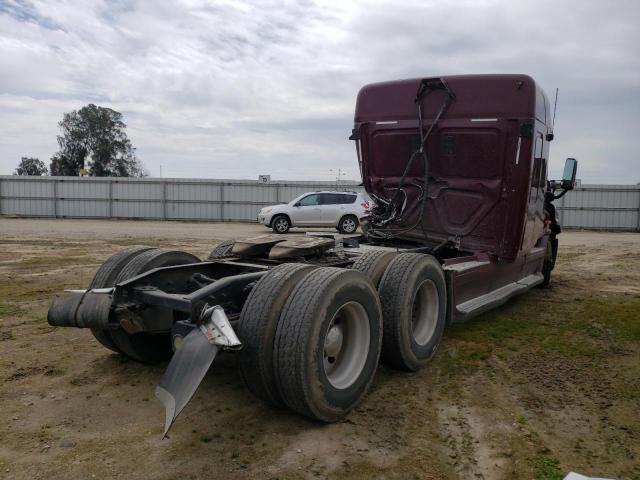 1FUJGLDR7CLBE9669 - 2012 FREIGHTLINER CASCADIA 1 RED photo 4