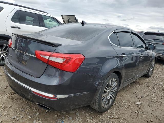 KNALN4D79E5150449 - 2014 KIA CADENZA PREMIUM GRAY photo 3