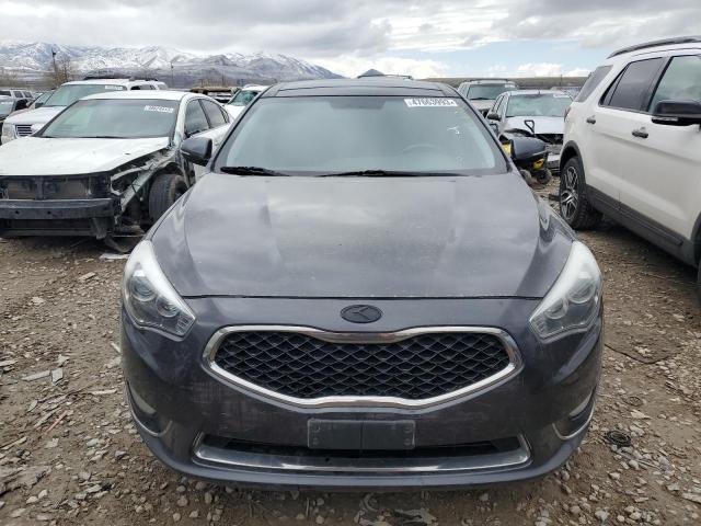 KNALN4D79E5150449 - 2014 KIA CADENZA PREMIUM GRAY photo 5