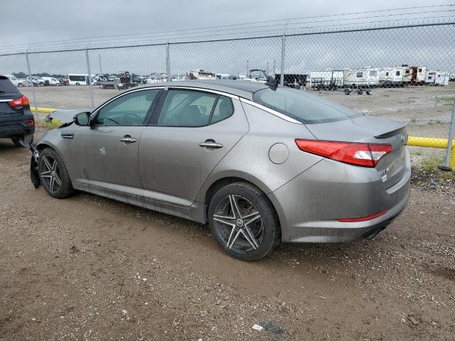 5XXGR4A65DG109220 - 2013 KIA OPTIMA SX GRAY photo 2