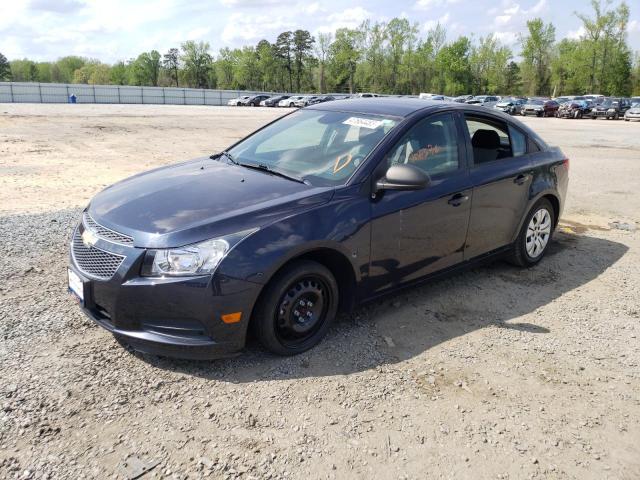 1G1PA5SH5E7487022 - 2014 CHEVROLET CRUZE LS BLUE photo 1