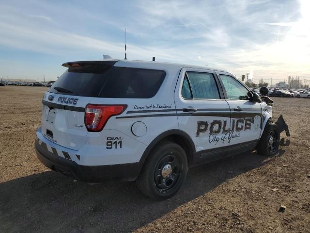 1FM5K8AR4GGC14966 - 2016 FORD EXPLORER POLICE INTERCEPTOR WHITE photo 3