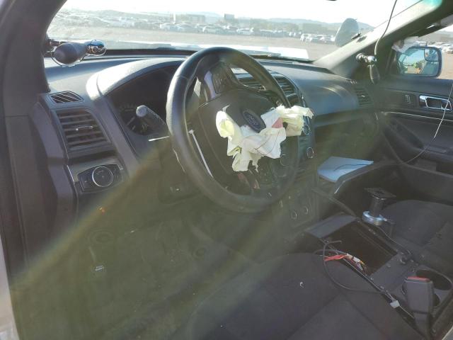 1FM5K8AR4GGC14966 - 2016 FORD EXPLORER POLICE INTERCEPTOR WHITE photo 8