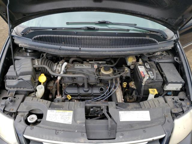 2A4GP54L27R281644 - 2007 CHRYSLER TOWN & COU TOURING შავი ფოტო 12
