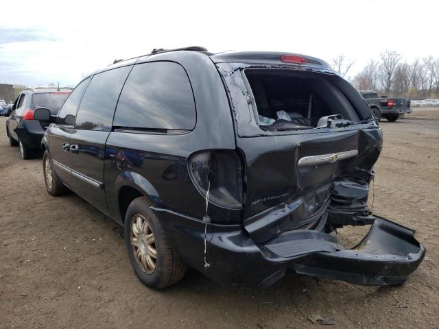 2A4GP54L27R281644 - 2007 CHRYSLER TOWN & COU TOURING შავი ფოტო 2